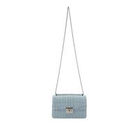 SEIDENFELT MANUFAKTUR Roros East-West Bag Sea Blue Tweed