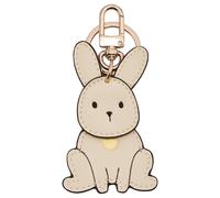 Seidenfelt Manufaktur Schlüsselanhänger My Bunny beige/gold