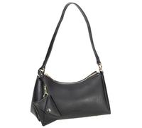 Seidenfelt Schultertasche Meloy 30 cm Schwarz
