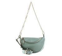 Seidenfelt Gürteltasche / Umhängetasche Skien II Dusty Blue Silver