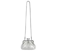 Seidenfelt Manufaktur Umhängetasche Fyn Pouch silver metallic/silver