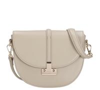 Seidenfelt Manufaktur Umhängetasche Giora Big Saddle parchment green/gold