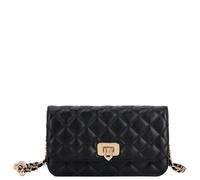 Seidenfelt Manufaktur Umhängetasche Sande Clutch black/gold