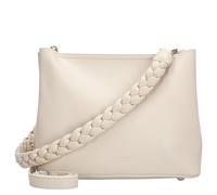 Seidenfelt Schultertasche Melbu Hobo 26 cm creme
