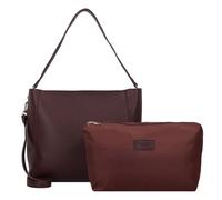 Seidenfelt Persby Schultertasche 40 cm very dark red-gold (TAS037380)