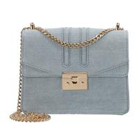 Seidenfelt Roros Schultertasche 21 cm blau