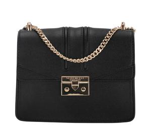 Seidenfelt Roros - Schultertasche 21 cm (black/gold)