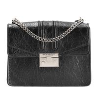 Seidenfelt Roros - Schultertasche 21 cm (glossy black)