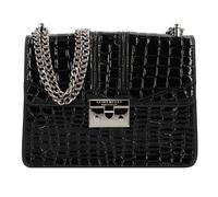 Seidenfelt Roros - Schultertasche 21 cm (croco print black)