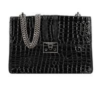 Seidenfelt Roros Big Umhängetasche 25 cm croco print black (TAS033509)