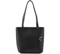 Seidenfelt Shopper Tasche Sandve 25,5 cm Schwarz