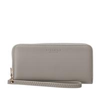 Seidenfelt Smilla - Damen- Geldbörse 19 cm (light grey)