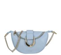 Seidenfelt Sonka - Umhängetasche 19 cm - shy blue/gold