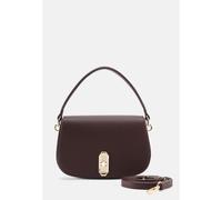 SEIDENFELT MANUFAKTUR Umhängetasche Handtasche Eiby Shoulderbag Dark Chocolate dunkelbraun