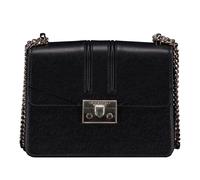 Seidenfelt Umhängetasche Roros Black Silver