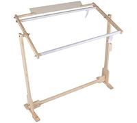 Seidenmalerei Rahmen, Holzrahmen Stickrahmen Eckig Kreuzstich Stickständer Rahmen Set Holz Rahmen Kreuzstich Stickerei Ständer 360 Rotation Kreuzstichrahmen Bodenständer Für Seidenmalerei Handarbeiten