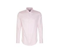 Businesshemd SEIDENSTICKER Gr. XL (44), normale Ärmellängen, rosa (rosa, pink), Herren, 100% Baumwolle, gestreift, Hemden, Regular Kentkragen Gestreift (94095641-44) rosa, pink