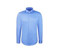Seidensticker Business Hemd Herren Regular Fit Baumwolle blau, 45