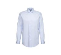 Seidensticker Herren Business Hemd Regular, blue, Gr. 48