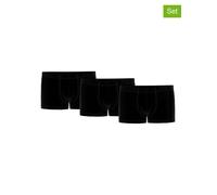 Seidensticker 3er-Set: Boxershorts in Schwarz - Größe M | Herren Waesche