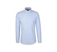 Slim Casual Hemd Gestreift Blau 40 (01.646722-0013-40)