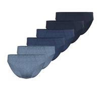 Seidensticker 6er Pack Herren Pur Mini Slip Unterhosen Baumwolle | Elastisch und passgenau Komfortabler, sicherer Sitz Ideal als tägliches Basic