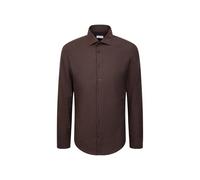 Seidensticker 845321, Slim Fit Langarm Business-Hemd, 45
