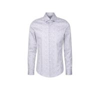 Seidensticker Slim Fit Hemd blau, Blumen