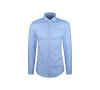 Seidensticker Business Hemd Herren Super Slim Fit Baumwolle blau, 40