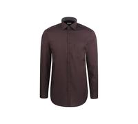 Seidensticker Business Hemd Herren Regular Fit Baumwolle braun, 39