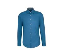 Businesshemd SEIDENSTICKER "Schwarze Rose", Herren, Gr. L (41), normale Ärmellängen, sage grün, 100% Baumwolle, unifarben, slim fit, 2-Knopf-Manschette, Hemden, Slim 1/1 Kentkragen Uni (34931509-41) s