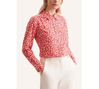 Hemdbluse SEIDENSTICKER "Schwarze Rose", Damen, Gr. XS (34), bunt (rosa, pink), 100% Viskose, gemustert, regular fit, ohne Ausschnitt, Langarm, Blusen, Langarm Kragen Druck (96869258-34) rosa, pink