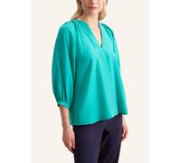 Tunika SEIDENSTICKER "Schwarze Rose", Damen, Gr. 40, blau (türkis), 88% Modal 12% Polyester, unifarben, Tuniken (90786222-40) türkis