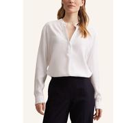 Seidensticker Damen Regular Fit Langarm Bluse, Weiß, 40 EU