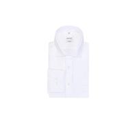 Businesshemd SEIDENSTICKER, Herren, Gr. M (40), normale Ärmellängen, weiß, 100% Baumwolle, unifarben, comfort fit, Langarm 2-Knopf-Manschette, Hemden, Comfort Kentkragen Uni (45306341-40) weiß