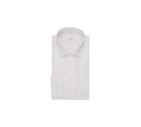 Seidensticker Herren Business-Hemd - Comfort Fit - Bügelfrei - Kent-Kragen - Langarm - 100% Baumwolle, Weiß (01), 42 EU