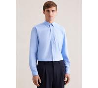 Seidensticker Business Hemd Herren Comfort Fit Baumwolle blau, 41
