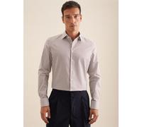 Seidensticker Business Hemd Herren Regular Fit Baumwolle braun, 40