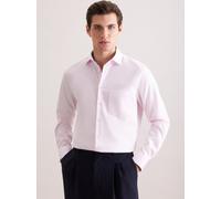 Seidensticker Hemd NEW KENT 108 PATCH 5 Regular Fit Langarm Kent-Kragen Baumwolle Rosa Größe 42