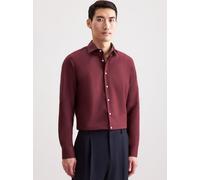 Seidensticker Business Hemd Herren Slim Fit Baumwolle bordeaux, 39