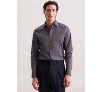 Seidensticker Business Hemd Herren Slim Fit Baumwolle braun, 38