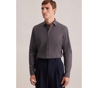 Seidensticker Business Hemd Herren Slim Fit Baumwolle braun, 40