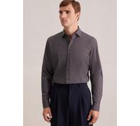 Seidensticker Business Hemd Herren Slim Fit Baumwolle braun, 41