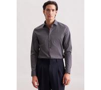 Seidensticker Business Hemd Herren Slim Fit Baumwolle braun, 43