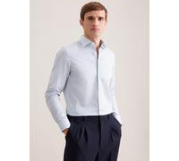 Seidensticker Business Hemd Herren Slim Fit Baumwolle grün, 41