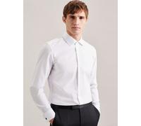 Seidensticker Herren Mens Shaped Gala Hemd, Weiß(021006), 37 EU