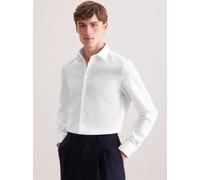 Seidensticker Business Hemd Herren Slim Fit Baumwolle weiß, 43