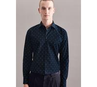 Seidensticker Business Hemd Herren Super Slim Fit Baumwolle blau, 40