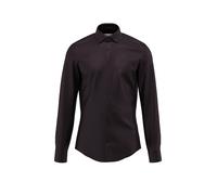 Seidensticker Herren Businesshemd Schwarze Rose Slim Fit 100% Baumwolle Schwarz Größe 45