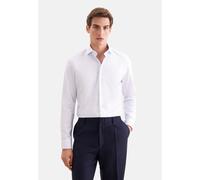 seidensticker Businesshemd "Schwarze Rose" Slim 1/1 Kentkragen Gestreift (49625405-43) blau